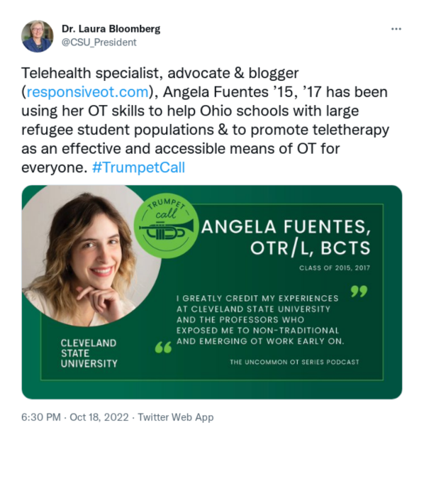 TrumpetCall Twitter Campaign Cleveland State University